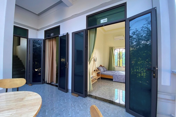 Mặt tiền nơi lưu trú