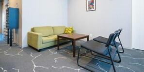 Blackout curtains, free WiFi, bed sheets