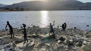 Plage à proximité, serviettes de plage
