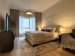 1 bedroom, iron/ironing board, WiFi, bed sheets - Signature Studio JLT - Dubai (Dubai)