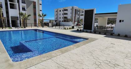 Charming 2-bedroom apartment in Los Cabos with WiFi, AC, Swimming Pool and more.