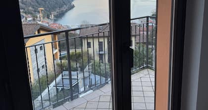 Family home with lake views and close to centre of charming village on Lake Como