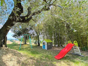 Room, 1 Bedroom, Garden View | Children's area - Room-the Girasole in Country House With (Senigallia)