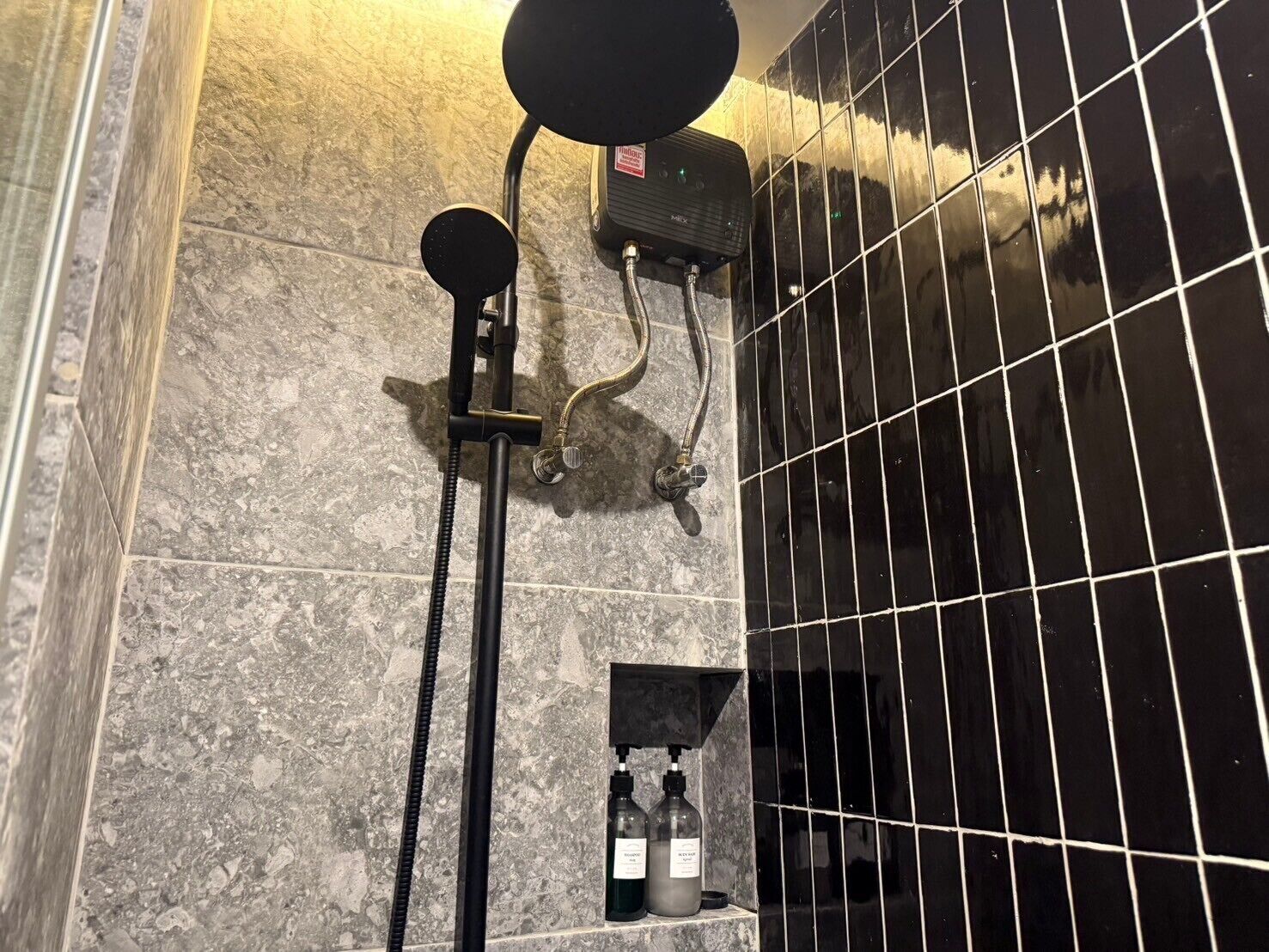 Dusj på badet