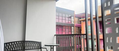 Senior Room, 1 Queen Bed, Non Smoking, City View | Terrace/patio