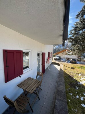 Appartement Confort, vue montagne | Terrasse/Patio