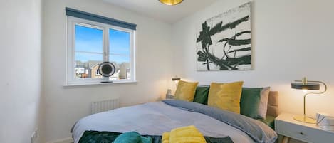 Desk, iron/ironing board, travel crib, free WiFi