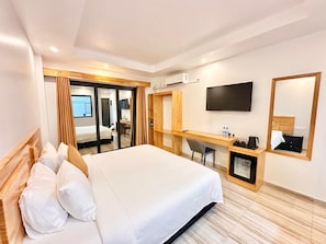 Deluxe Double Room | Minibar, in-room safe, desk, laptop workspace -  AIMI Beach, Gulhi Island, Maldives (Gulhi)