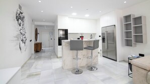 Interior - Beachfront · Private Beach at Playa Del Duque Apartment Ocean Club 1 (Marbella)