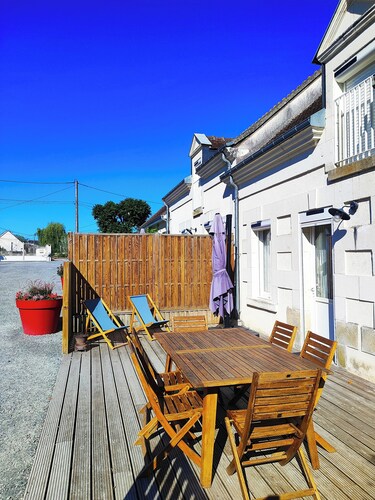 Les gites de la musardiére la maison du cher 
zooparc Beauval, nombreux châteaux