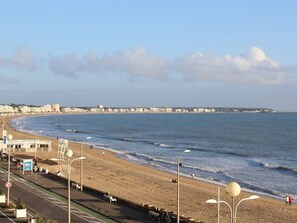 On the beach