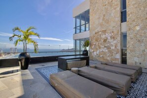 Property grounds - Elegante con vista al mar y  balcón by Gpsrentas (Mazatlán)