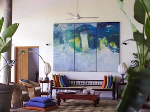 Living area - Saffron and Blue (Kosgoda)