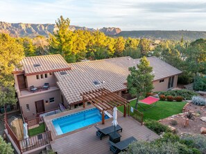 Exterior - Sugarloaf Views w/ Heated Pool, Spa, Theater (Sedona)