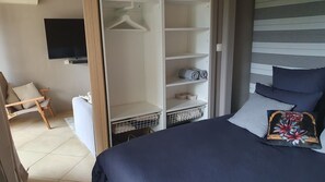 1 soverom, strykejern/-brett, wi-fi og sengetøy