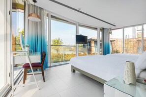 Deluxe fyrbäddsrum | Ljudisolering, gratis wi-fi och sängkläder