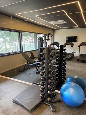 Fitness facility - Haus Mitre Perdizes - New, impeccable studio: PUC-SP, Allianz Park, Shop Bourbon (Perdizes São Paulo)