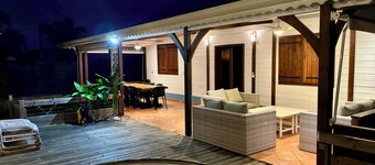 Villa créole avec piscine privée