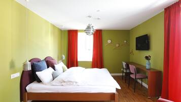 Habitación doble Confort | Insonorización, wifi gratis y ropa de cama