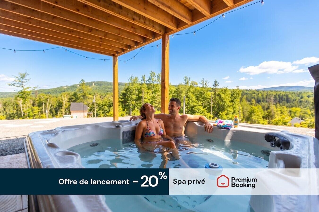 Bain à remous extérieur