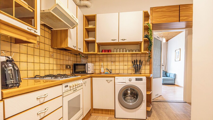 Amazing 1BR-1LR Apt. 7-Min to Stadthalle