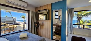全景公寓 | 1 多间卧室、遮光窗帘、熨斗/熨衣板、免费 WiFi
