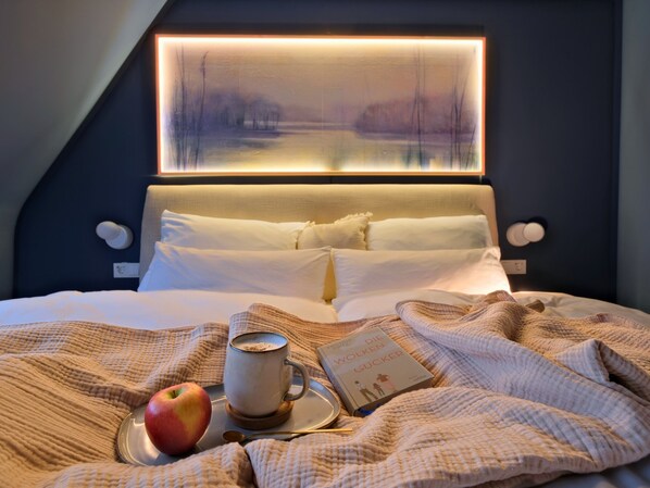 1 slaapkamer, een strijkplank/strijkijzer, wifi, beddengoed