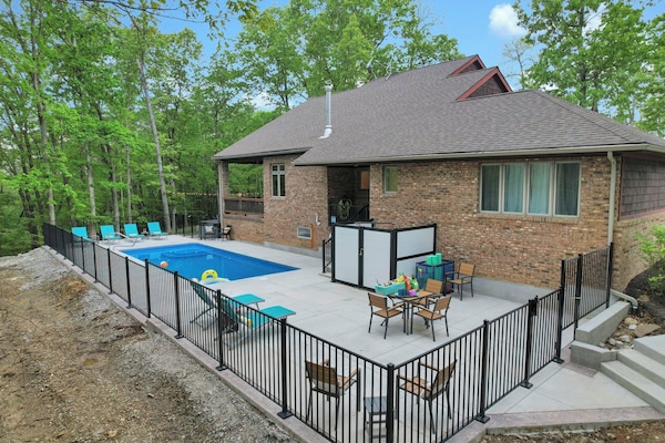 Welcome to Rickenbacker Ridge - your secluded retreat w/ pool, hot tub, firepit!