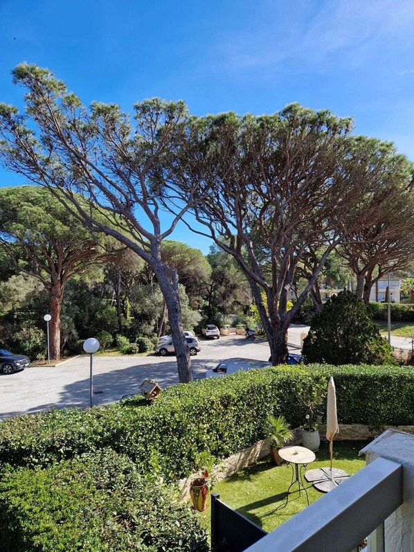 Property grounds - Lovely 2-room apartment in a green setting 10 minutes from the beaches of Saint Raphael. (Saint-Raphaël)