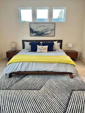 4 habitaciones, escritorio, cuna de viaje y wifi