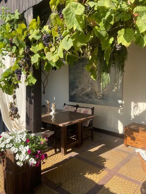 Ferienhaus | Balkon