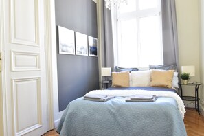 12 bedrooms, iron/ironing board, WiFi, bed sheets