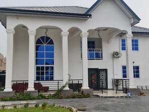 Façade de l’hébergement