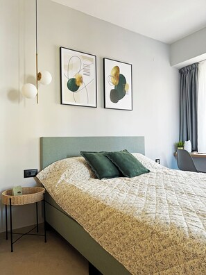 1 makuuhuone, tallelokero huoneessa, silitysrauta/-lauta, ilmainen Wi-Fi