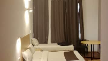 Classic Double Room, City View | Desk, laptop workspace, iron/ironing board, free WiFi