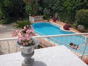 Pool - Holiday House with private pool and view.  Monaco Cap d'Ail (Cap-d'Ail)
