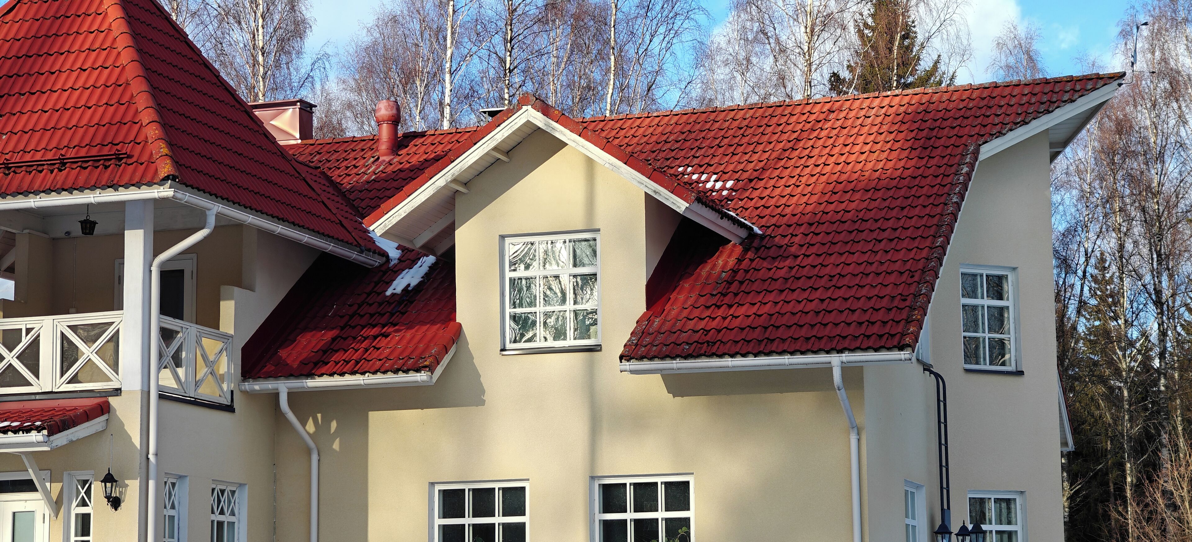 Façade de l’hébergement