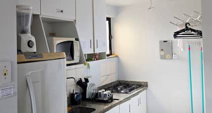 Simple, cozy and safe flat. Close to the main points of interest.