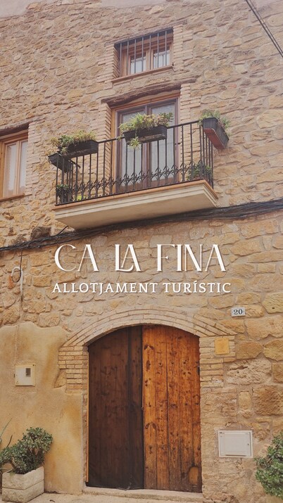 Ca la Fina - Rural house with AC