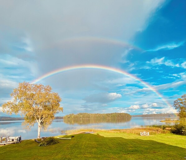 Private beach, rowing, fishing