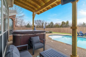 Pool - Modern Grand Prairie Retreat w/ Pool • Game Room • -10 Min to Stadiums & More (Grand Prairie)