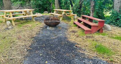 The “Specchio”; 2 Queen beds-2 bath, family Apt, WiFi, AC, pet friendly, firepit