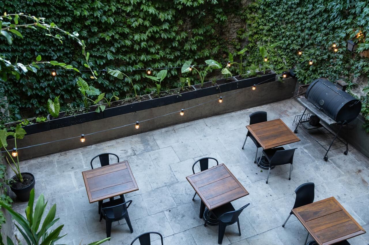 Restaurante al aire libre
