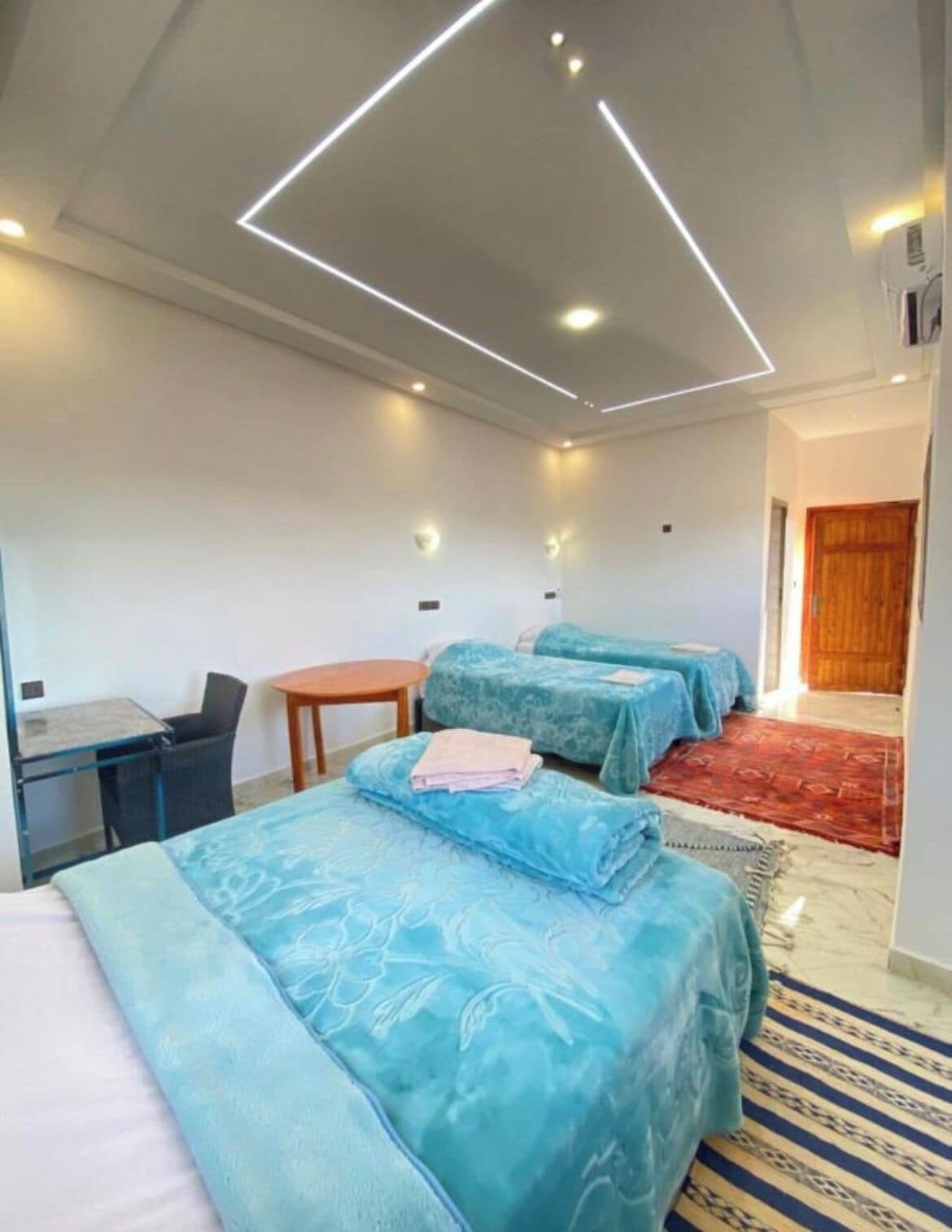 Matelas Select Comfort, coffres-forts dans les chambres