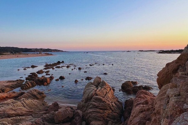 Coucher de soleil - Plage de la Tonnara