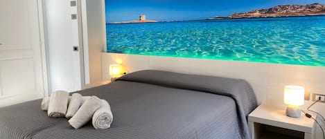 Chambre Double, balcon