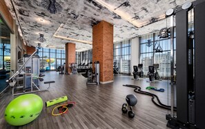 Fitnessbereich