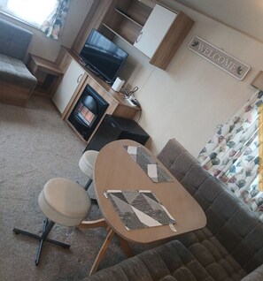 Chalet | Living area - Abi Caravan Sleeps 8 Lyons Winkups Holiday Park (Abergele)