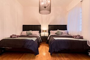 8 bedrooms, desk, iron/ironing board, WiFi