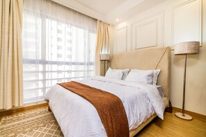 1 غرفة نوم ومكتب ومكواة/لوح كي وواي فاي مجانًا